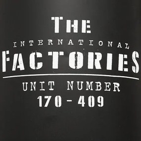 Пуф atmosphera Joao, Метал, Черен