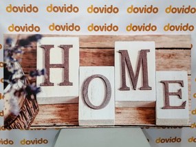 Картина на платно – Буквички Home