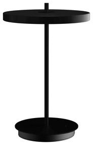 Черна метална LED настолна лампа с метален абажур (височина 31 cm) Asteria Move – UMAGE