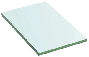 3051542 vidaXL Рафтове, 2 бр, панели прозрачно стъкло, 20x12 см