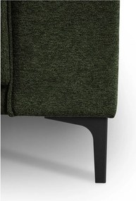 Зелен шенилов ъглов диван (ляв ъгъл) Copenhagen – Scandic