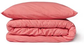 Коралово розово памучно спално бельо за двойно легло , 200 x 220 cm - Bonami Selection