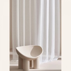 Бяла завеса Sensia с втулки 400 x 250 cm