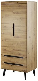 Гардероб Molto 2-врата-Natural