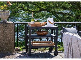 Маса за сервиране на колелца 45x75 cm Taormina – House Nordic