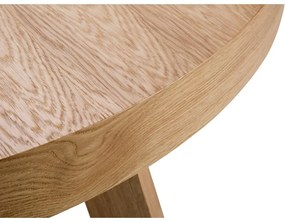 Сгъваема маса с дъбови крака, ø 130 cm Bodil - Windsor &amp; Co Sofas