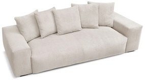 Кремав диван от рипсено кадифе 280 cm Voltaire – Bobochic Paris