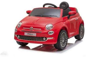 Кола Fiat 500 MP3 Дистанционно Управление Червен 30W