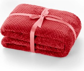 Червено одеяло от микрофибър , 220 x 240 cm Henry - DecoKing