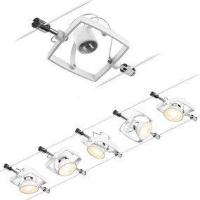 Paulmann 94432 - Комплект 5xGU5,3/10W точкови лампи MAC 230V бял