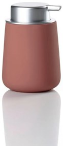 Светлочервен порцеланов диспенсер за сапун 250 ml Nova – Zone
