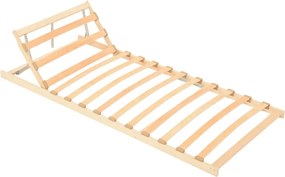 327261 vidaXL Подматрачна рамка с 13 ламела регулируем модул глава 80x200 см