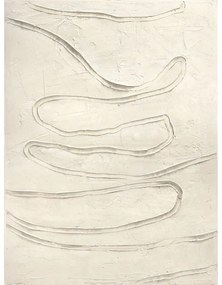 Ръчно рисувана картина 88x118 cm Track The Line – Malerifabrikken