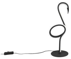 Черна LED настолна лампа (височина 35 cm) Ingo – Trio