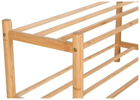 Бамбукова стойка за обувки в естествен цвят Manaus – House Nordic