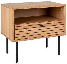 Странична масичка с дъбов плот 40x50 cm Kyoto – House Nordic