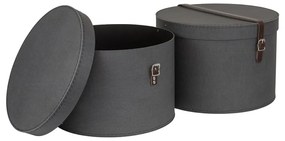 Комплект от 2 черни кутии Rut - Bigso Box of Sweden