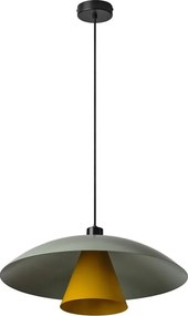 Osram - Подвесна лампа на кабел DECOR FLYING MUSHROOM 1xE27/25W/230V Ø 50 см, зелен
