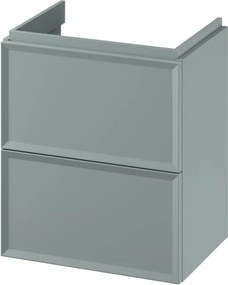 Cersanit S1021-007 - окачен шкаф за баня под мивка MILLE SLIM 50x35 cm, в ментов цвят