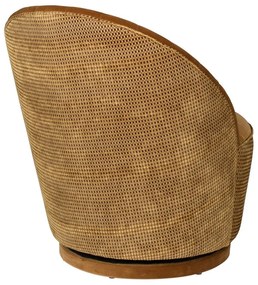 Фотьойл от кафяво кадифе Madison - Dutchbone