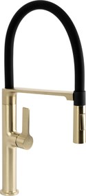 Смесител за кухня REA Lago Brush Gold