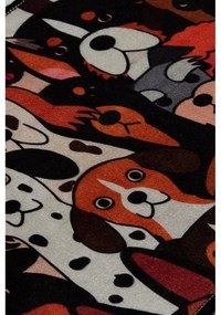 Изтривалка за баня 60x40 cm Dogs - Foutastic