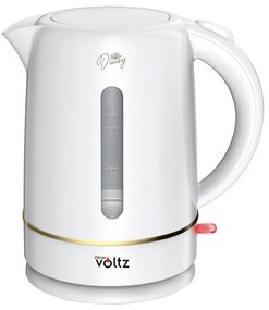 Електрическа кана Oliver Voltz Daisy OV51230W, 2200W, 1.7 л, Автоматично изключване, Бял