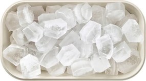 Кутия за приготвяне и съхраняване на лед Lekue 1010242, 132 кубчета, -20/+80°C, Куха основа против конденз, Бял