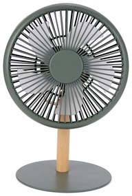 Зелена настолна лампа с вентилатор с дистанционно управление (височина 26 см) Beyond - Gingko