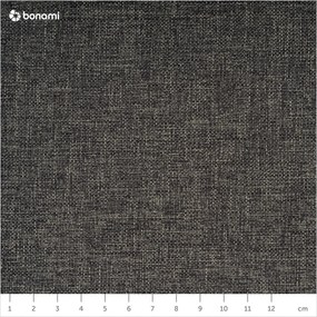 Тъмносив разтегателен диван с дървена основа Flashtex Dark Grey Splitback - Innovation