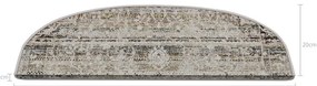 Бежови килимчета за стълби в комплект от 16 части 20x65 cm Cottage Warmth - Vitaus