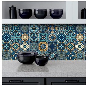 Комплект от 9 декоративни стикера за стена , 10 x 10 cm Dizier - Ambiance