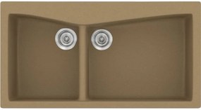 Мивка Sanitec 326-Metallic Coffee