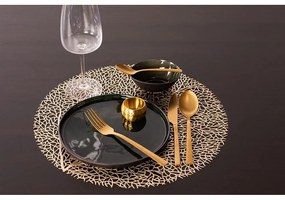 Подложка за хранене в златисто, ⌀ 38 cm - Tiseco Home Studio