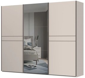 Ντουλάπα Phantom 280 συρόμενη με καθρέπτη