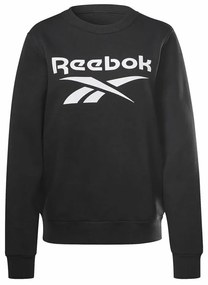 Дамски суичър без качулка Reebok Identity Logo W Черен - S