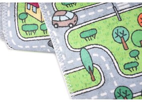 Зелен детски килим 120x180 cm Green Neighborhood – Vitaus