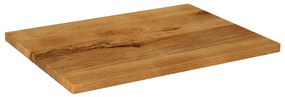 371589 vidaXL Плот за маса, 80x50x2,5 см, правоъгълен, манго масив