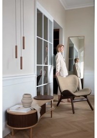 Масичка за телевизор в дъбов декор в естествено кафяво 140x40 cm Audacious - UMAGE