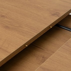 Кръгла сгъваема трапезна маса с допълнителна плоча ø 120 cm Rocía – Ixia