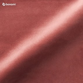 Розово двойно тапицирано легло с място за съхранение с включена подматрачна рамка 140x200 cm Elio – Milo Casa