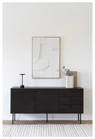 Черна LED настолна лампа (височина 28,5 cm) Lyneham – House Nordic