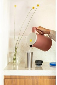 Термо чаша Brabantia Make&Take 1008489, 360 мл, Устойчива на разливане, Инокс/сив