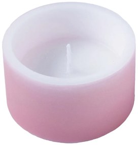 Розова външна свещ , време на горене 17 ч. Outdoor - Unipar