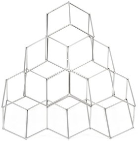 Сива метална стойка за вино - Compactor