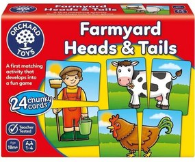 Образователна Игра Orchard Farmyard Heads &amp; Tails (FR)