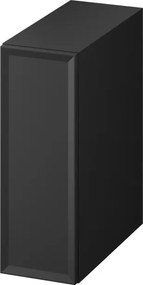 Cersanit S1022-007 - Стенен шкаф за баня MILLE 20x45 cm в матово черно