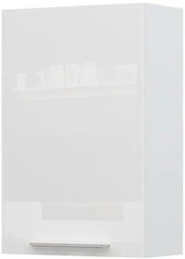 Висящ шкаф Raval V9-60-1K-White - White glossy