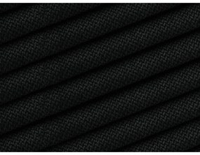 Черен диван 240 cm Jodie - Micadoni Home