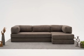 Ъглов диван Comfort, цвят Сив